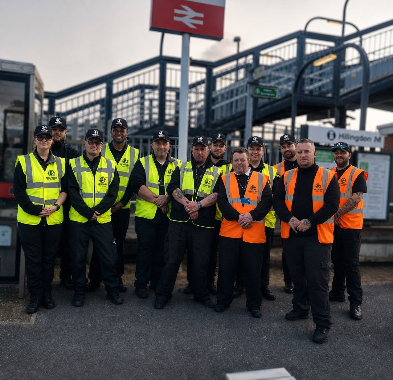 NexPort Transit ground operations crew on site